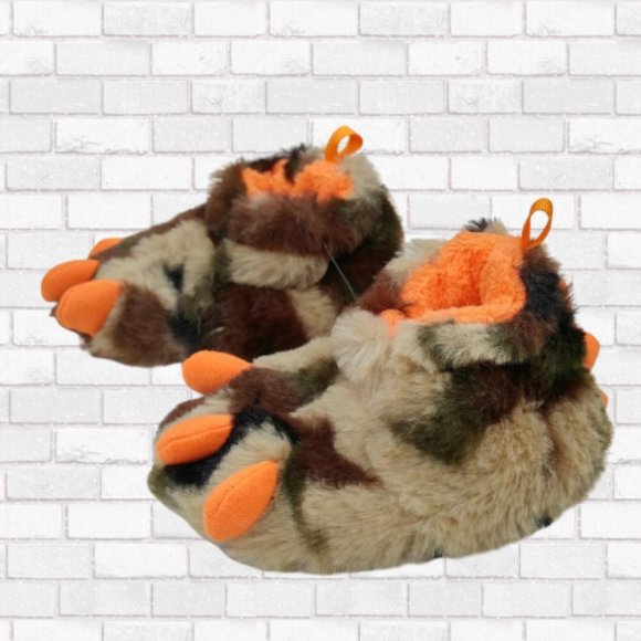Wonder Nation Camouflage Baby Claw Slippers - Picture 3 of 7